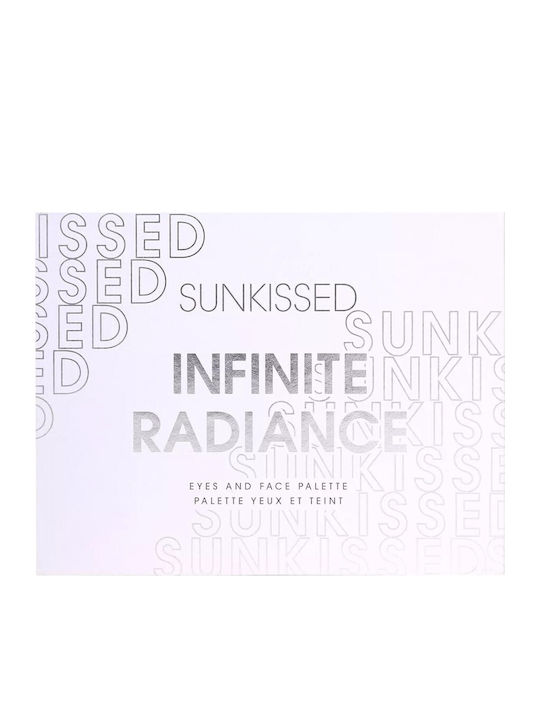 Paletă de față Sunkissed Infinite Radiance 21g Bronzer Blush Highlighter Contour Paletă de față Sunkissed Infinite Radiance 21g Bronzer Blush Highlighter Contour