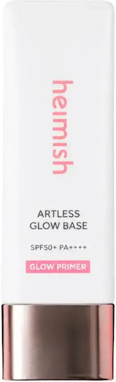 Heimish Artless Glow SPF 50+ PA+++ Primer Face Cream Form with 50SPF Base 40ml