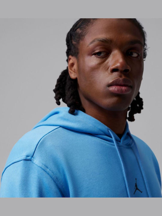 Nike Hoodie Φούτερ Μπλε με Κουκούλα
