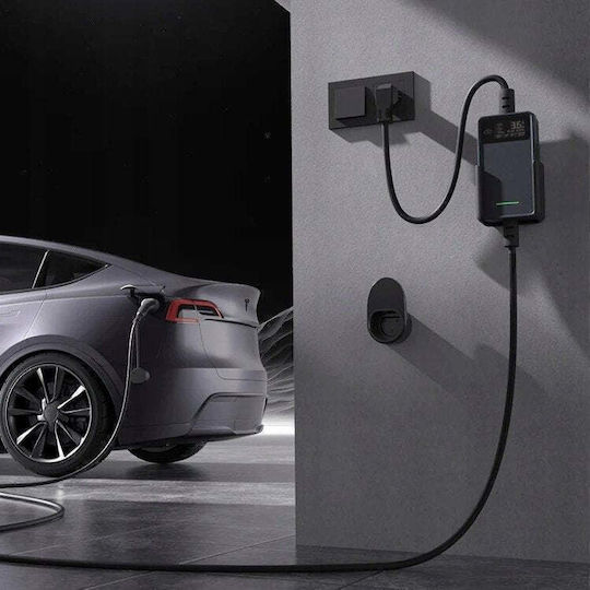 Преносим Еднофазен Зарядно Устройство 3.7kW с Вграден Кабел 7m Тип 2 (SP01_15935626)