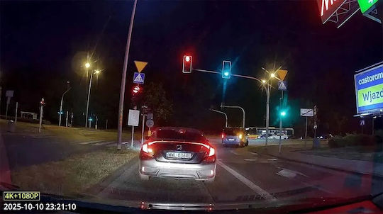 Orllo RX-700 Pro Autodigitale Videorekorder Set Mit 4K Kamera auf Windschutzscheibe Mit Bildschirm 2.99 Bluetooth WLAN GPS & Rückfahrkamera