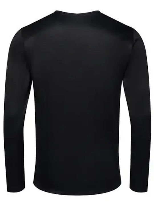 Long Sleeve Black Blouse