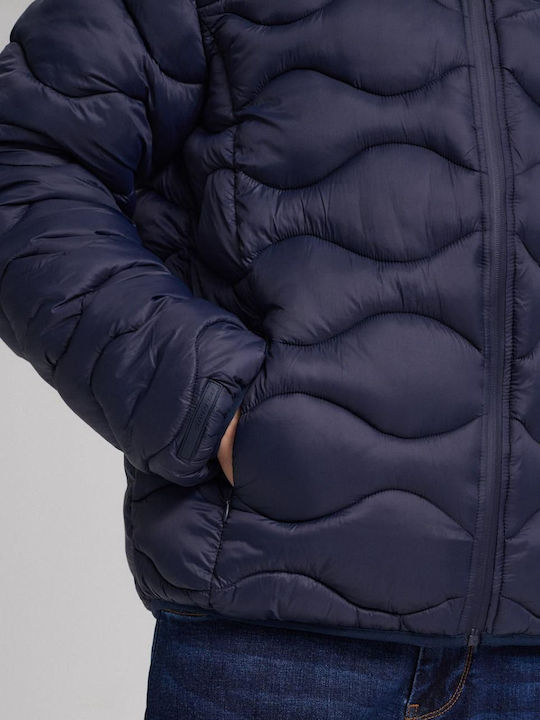 Eger Мъжко яке Puffer Водоустойчиво Червено