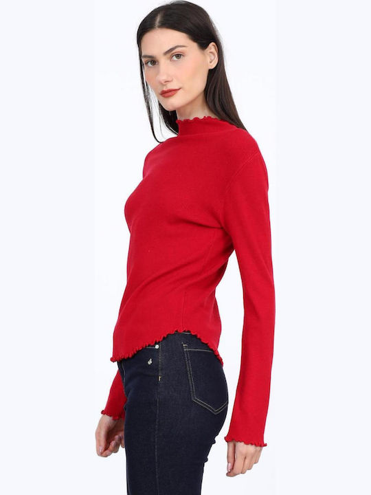 Damen Pullover Rot