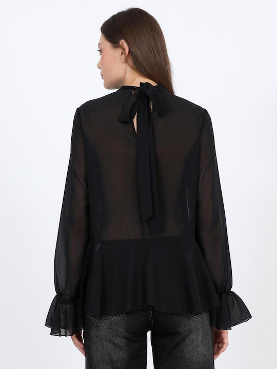 Women's Black Blouse