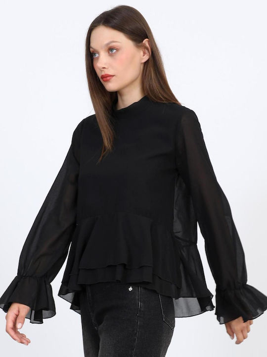 Women's Black Blouse