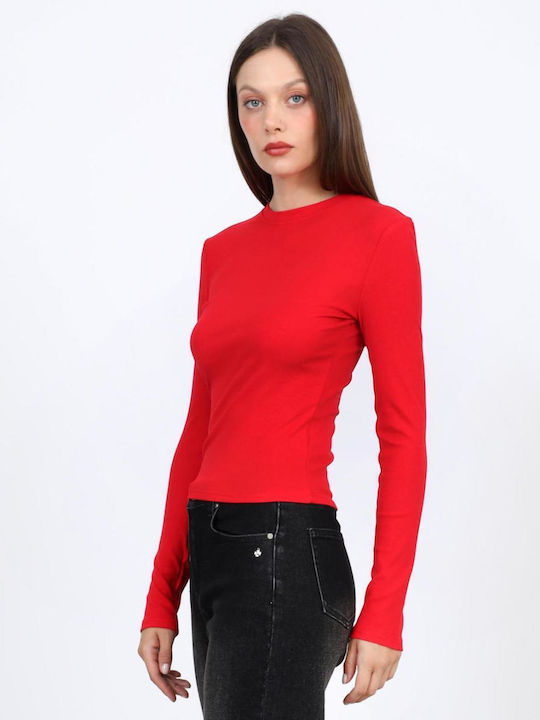 Women's Red Blouse