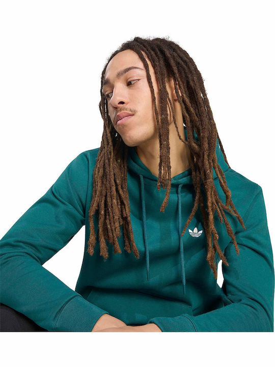 Hooded Sweatshirt Petrol Blue