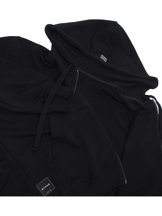 Sweatshirt Für Herren Mit Kapuze Schwarz
