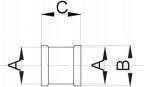 Hydroland Тръбен Фитинг За Свързване 1/2" / 2" SP01_10599944