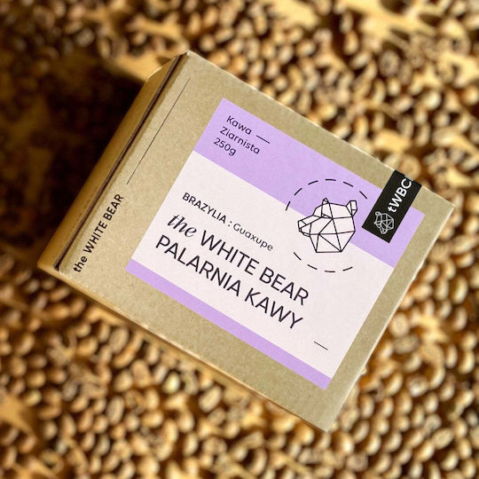 Καφές Espresso Arabica Brazil Bear Caramel σε Κόκκους 250gr