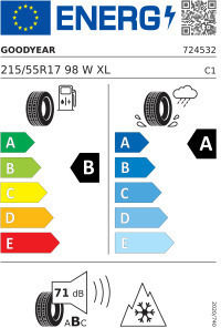 Goodyear Vector Runflat 215/55R17 98WW XL Автомобилна Гума Всесезонна