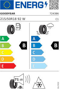 Goodyear Vector Runflat 215/50R18 92WW Λάστιχο 4 Εποχών Αυτοκινήτου