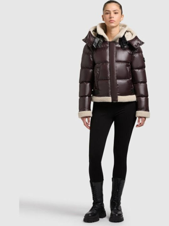 Women's Jacket for Winter Brown