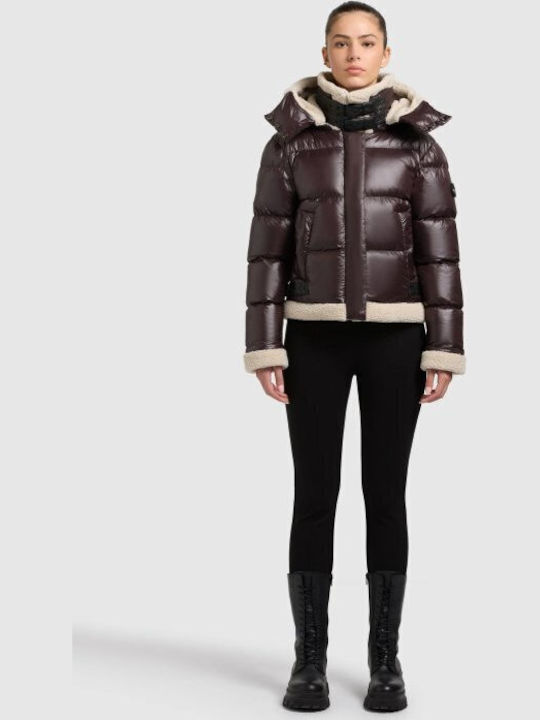 Women's Jacket for Winter Brown