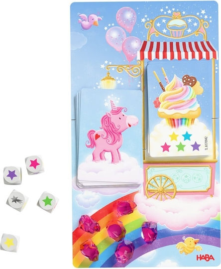 Επιτραπέζιο Παιχνίδι Unicorn Glitterluck – Magic Dice Fun για 1-4 Παίκτες 4+ Ετών (EN) Haba