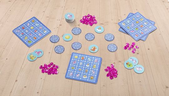 Επιτραπέζιο Παιχνίδι Unicorn Glitterluck – Sparkling Bingo για 2-4 Παίκτες 3+ Ετών (EN) Haba