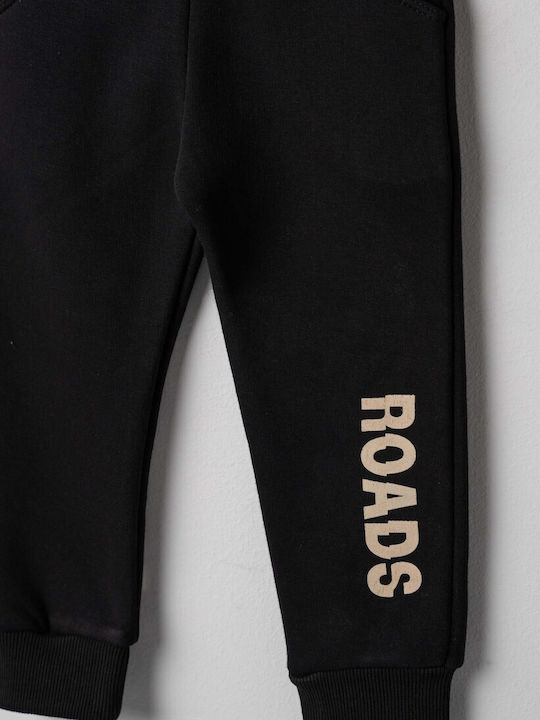 Kids Sweatpants Set With Top Orange
