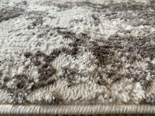 Diva Hl289a Modern Bedroom Rug Sets Cream Brown Diva-HL289A-Cream-Brown-Set 3 Pieces