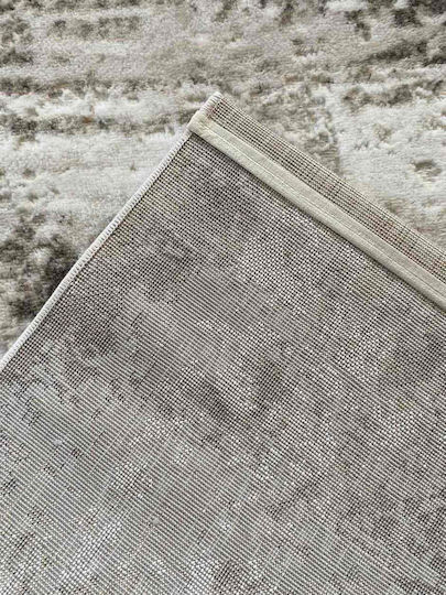 Diva Hl298a Modern Bedroom Rug Set Cream Brown Diva-HL298A-Cream-Brown-Set 3 Pieces