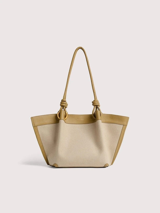 Finn Fabric Women's Shoulder Bag Khaki