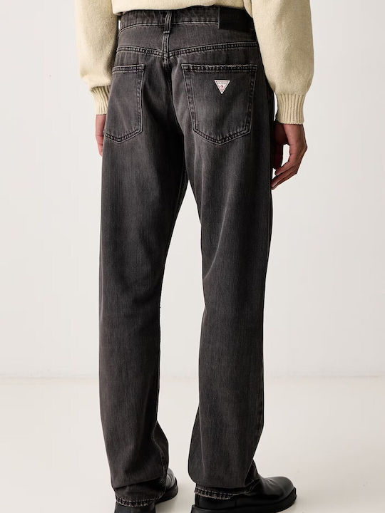 Pantaloni de Blugi Straight Negri