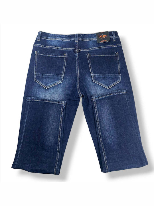 Ανδρικό Παντελόνι Τζιν Regular Straight Fit Μπλε