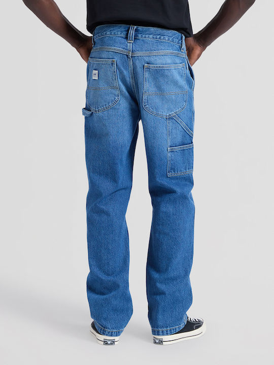 Herren Jeanshose Loose Fit Blau