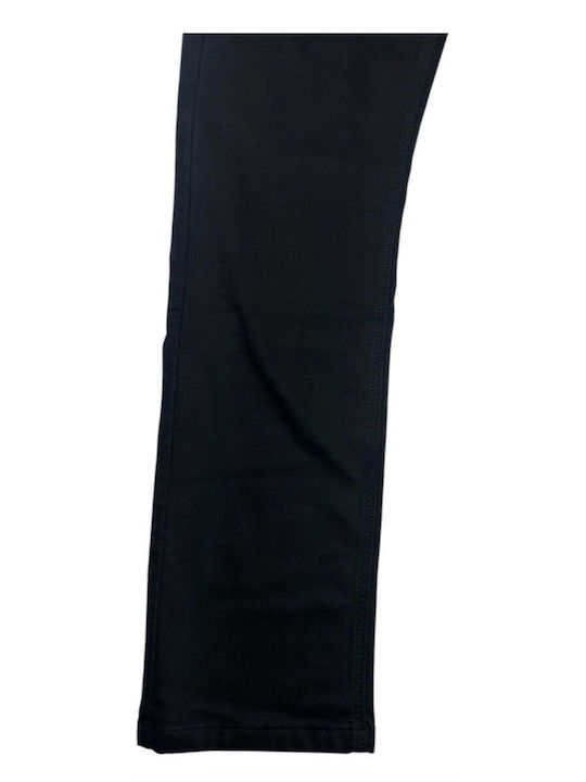 Men's Jeans Pants Regular Straight Fit Black