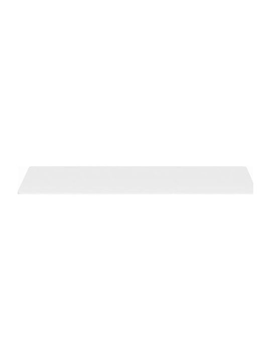 Powerton Office Desk Surface Made of White Chipboard 160x75x1.8cm WPTT160-W