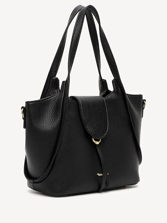 Manuela Damen Handtaschen Crossbody Schulter Schwarz