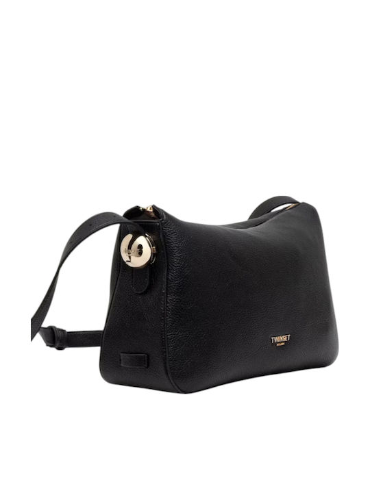 Set Knitted Women's Hobo Bag Black