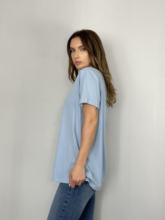 Damen T-Shirt Sky Blue