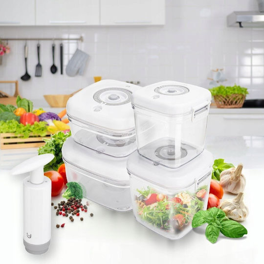 Lunch Box Plastic White 2.5lt Lunch Box Plastic White 2.5lt