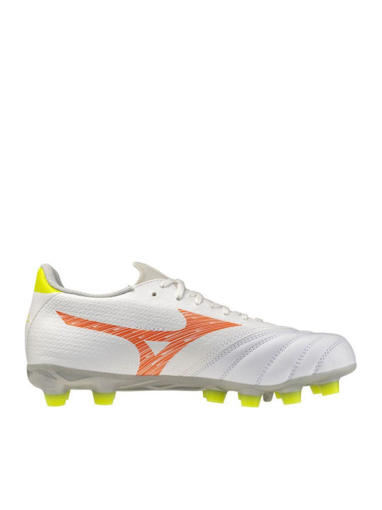 Mizuno Morelia Neo FG Football Shoes with Cleats White