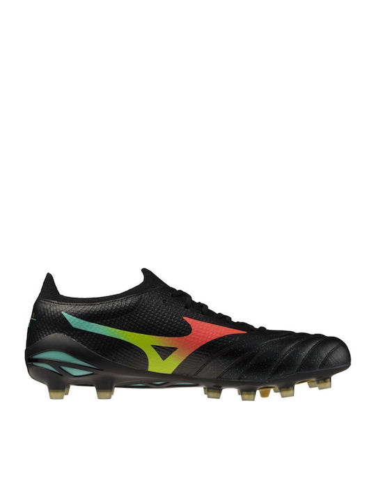 Mizuno Morelia Neo FG Футболни Обувки с Бутони Черни