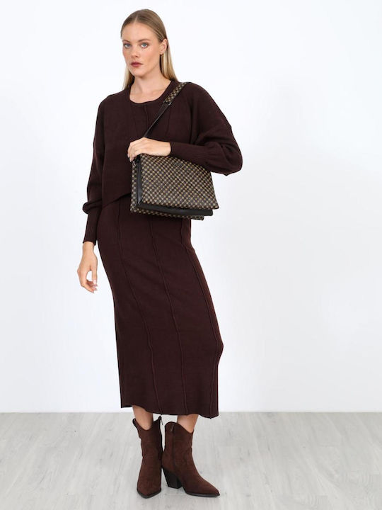 Damen Strickjacke Braune
