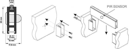 Design Light Διακοσμητικό Φωτιστικό E27 30εκ.