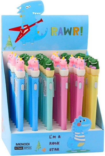 Lean Toys Δεινόσαυρος În Ou Pix Ballpoint 36 Buc (Diverse Modele)
