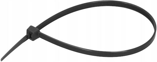 Dedra Πλαστικά Δεματικά Καλωδίων 140mmx2.5mm σε Μαύρο χρώμα (100τμχ)