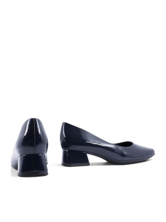 Pumps Mit Niedrigem Absatz Marineblau