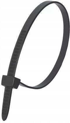 Dedra Plastic Cable Ties 300mmx3.6mm In Black Colour 25 Pieces