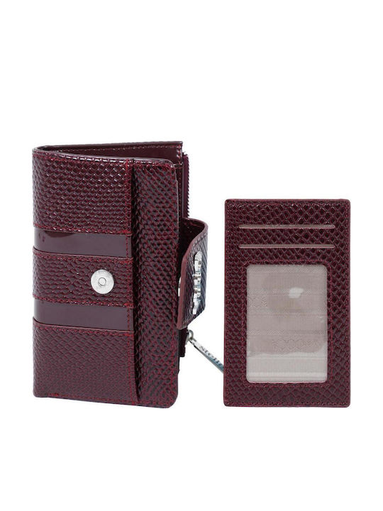 Damenbrieftasche Burgundisch