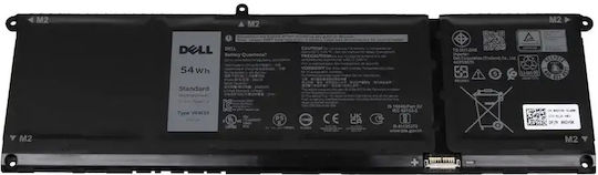 Original Dell Battery V6w33 Li-ion 3420mah 4 Cells 15v
