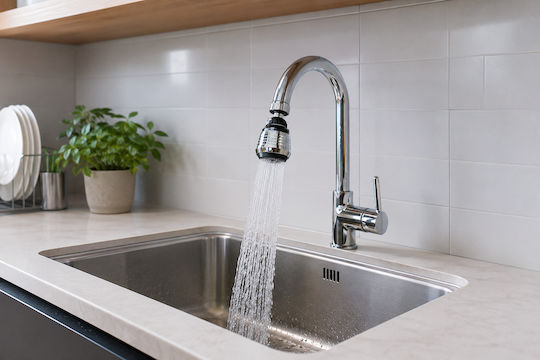 Fackelmann Rotating Faucet Sprayer 6 cm