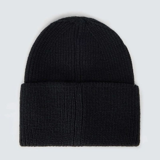 Beanie Men's Knitted Beanie in Black