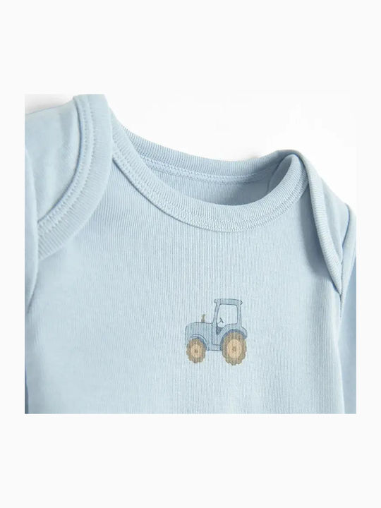 Cool Club Микс Комплект Суитшърти с Панталон Бял и Светлосин 4 Бройки