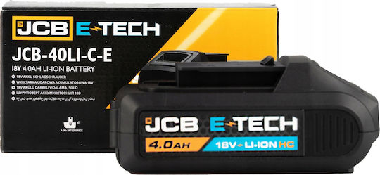 JCB JCB Lithium Werkzeugbatterie 18V mit Batteriekapazität 4Ah