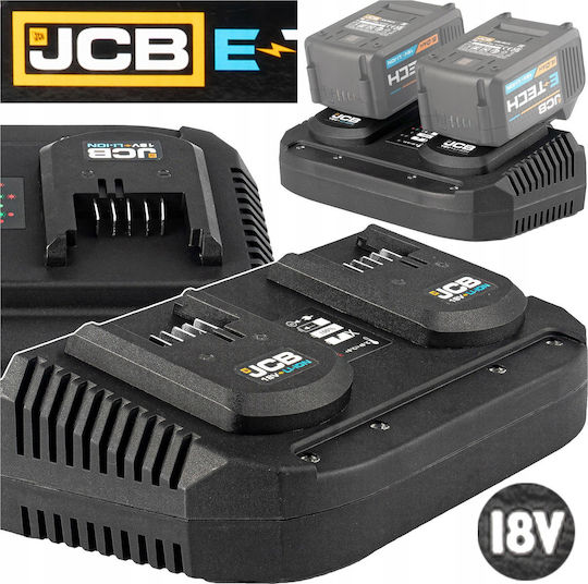 JCB JCB 18V Lithium Ladegerät Für Werkzeugbatterien