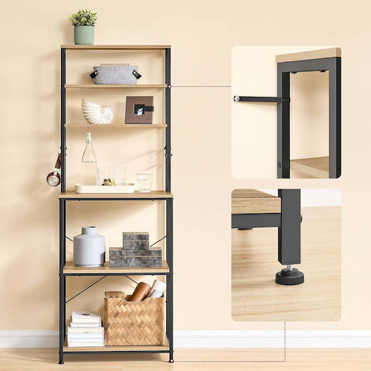 Okmed Επιδαπέδιο Ντουλάπι Sonoma 60x40x167εκ.